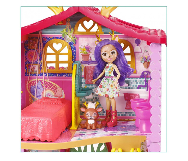 Mattel Enchantimals Mały Domek Jelonków - 1021746 - zdjęcie 4